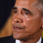 Obama cries