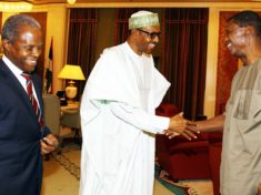 Pastor Adeboye Buhari and Osibanjo