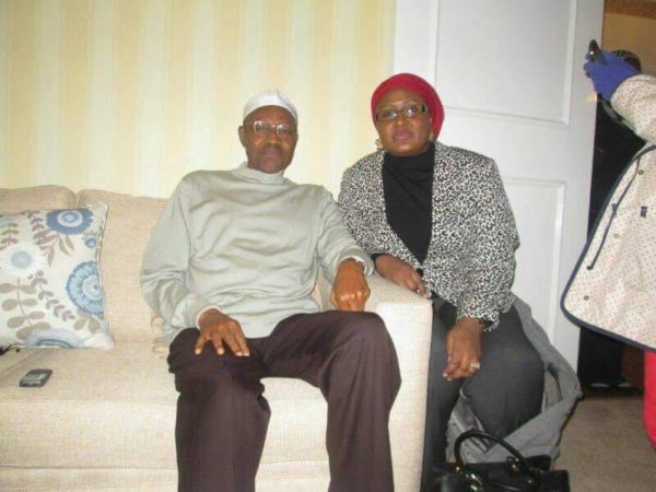 President Buhari speaks from London
