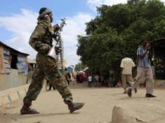 Roadside bomb kills at least 4 soldiers in Somalia town officials