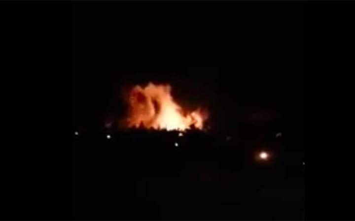 Rocket Attack in Syria
