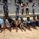 Suspected kidnappers aressted by the police