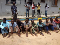 Suspected kidnappers aressted by the police