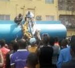 Suspected petrol thief dies inside tanker in Lagos
