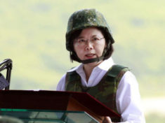 Taiwanese President Tsai Ing wen 690x450