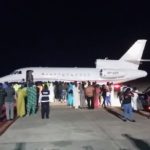 The plane that took Jammeh away
