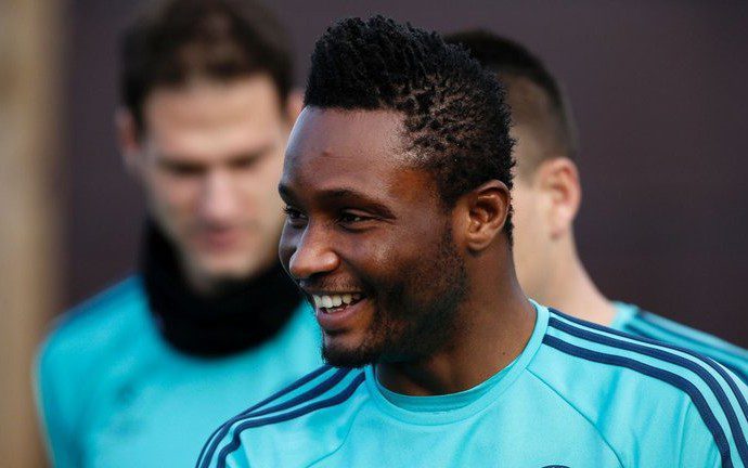 jon obi mikel chelsea training