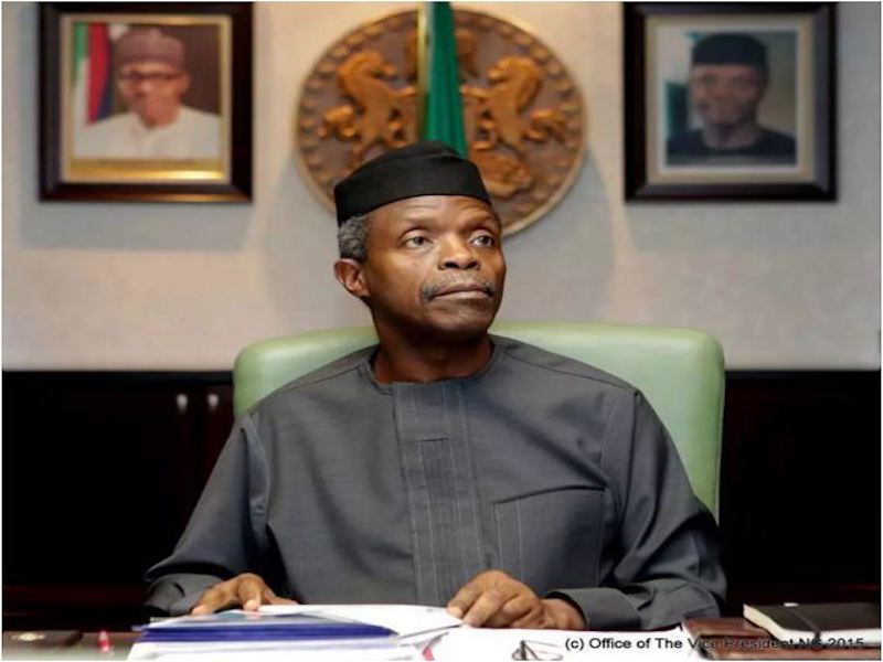 Acting President Yemi Osinbajo