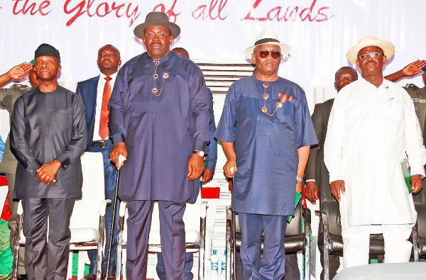 Acting President of Nigeria Yemi Osinbajo visits Bayelsa