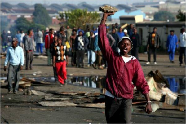 Angry Johannesburg Residents Burn Down Properties Belonging To Nigerians in South Africa