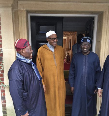 Buhari steps out with TinubuAkande