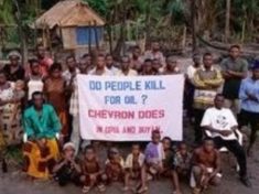 Community gives Chevron 14 days ultimatum