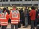 Hamburg airport briefly shut after corrosive discharge
