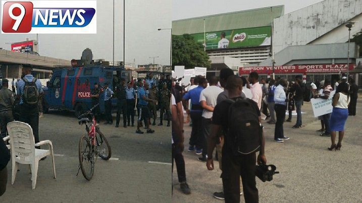 Police Roll Tanks and Anti Buhari Protests Continue in Lagos and Ibadan