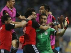 Veteran goalkeeper sends Egypt into final