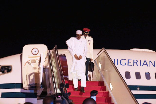 Buhari in Dakar