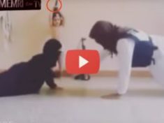 ISIS father daughter workout shocks the internet