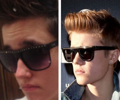 Justin Bieber impersonator