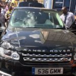 SEIZED RANGE ROVER ALLEGEDLY BELONGS TO SARAKI