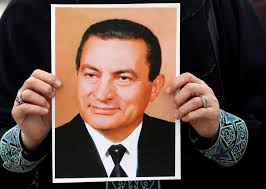 Former Egyptian president Mubarak