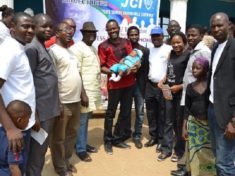 Christ Foundation Orphanage in Kuje Abuja during the visit of Junior Chambers Intl ASO