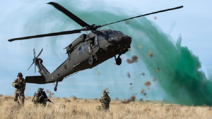 U.S. Military helicopter crashes kills one