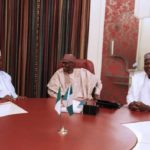 Buhari Saraki and Dogara