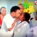 Ghanaian Pastor Nana Poku heals woman with kissing