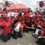 Social Media Campaigners Mark Chibok Girls Release