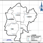 Southeastern Nigeria Showing the States under Investigation