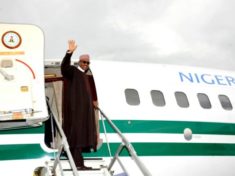 Buharis NAF 001 Jet enjoys only £1000 daily for parking in London and not £4000 Presidency