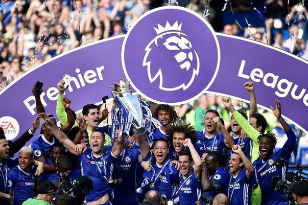 Chelsea celebrate