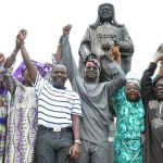 Gani Fawehinmi statue sculpture 9News Nigeria