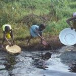 Ogoni land polluted with oil spills