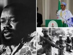 Ojukwu Buhari Biafra Soldiers 9News Nigeria