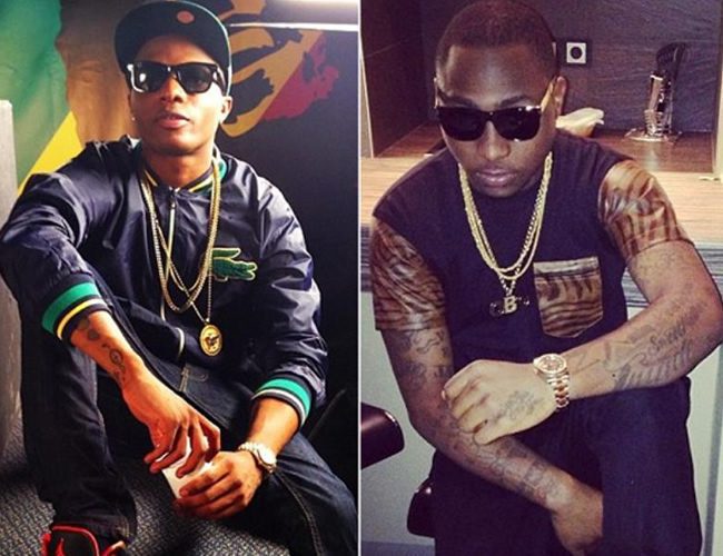 Wizkid Davido in supremacy boast yabs