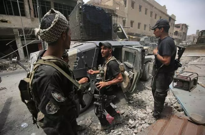 CTS Mosul July17 AFP