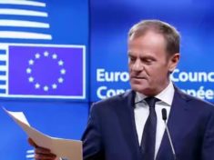 EU Chief Donald Tusk Already missing UK