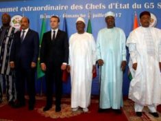 French and West African presidents launch Sahel force