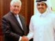 Tillerson and Al Thani Qatars FM