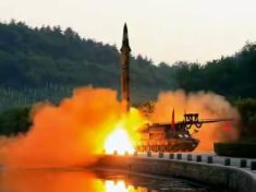 North Korea bluffs every threat of attack by U.S. fires multiple missiles Photo KCNA