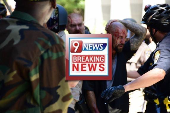 White nationalists and counterprotesters class