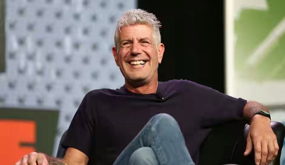 Anthony Bourdain Chef who jokingly said he will poison Trump