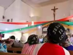 Reuters Nigeria Christians church service memorial photog Afolabi Sotunde