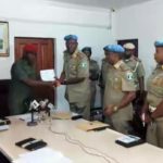 Youth Minister with Peace Corps Commandant