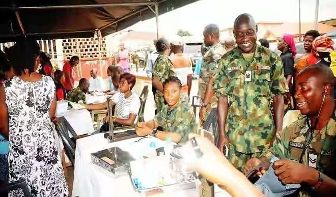 Nigerian Army medical outreach