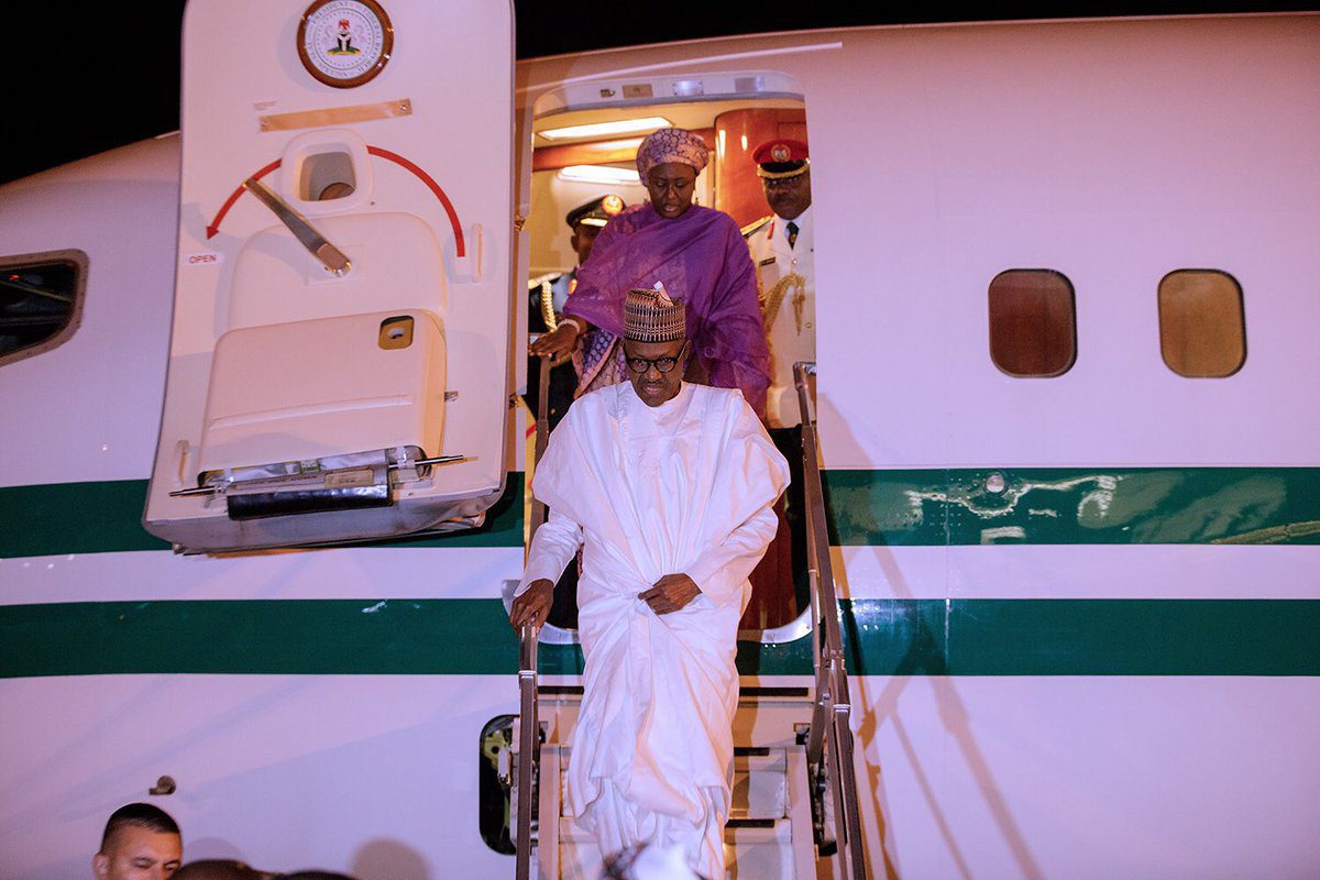 President Buhari Arrives In Turkey For D 8 Summit Photos3