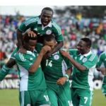 Super Eagles Celebrate