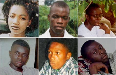 Apo six murder victims