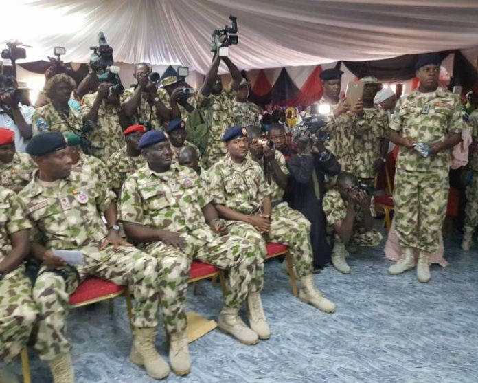 newly promoted officers
